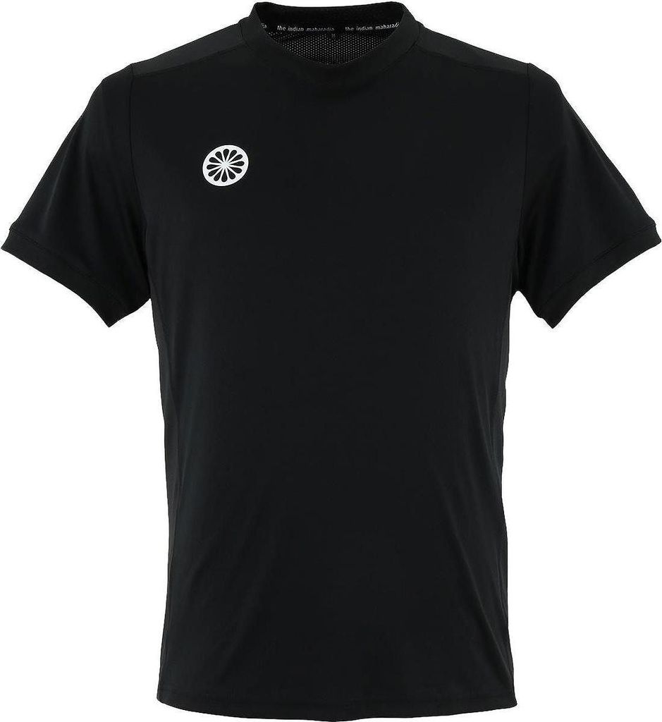 THE INDIAN MAHARADJA - Kadiri men tee IM - Tennis t-shirt korte mouw heren - zwart