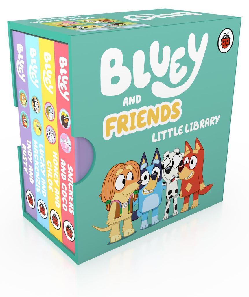 Bluey : La petite bibliothèque de Bluey et ses amis Image du produit 
