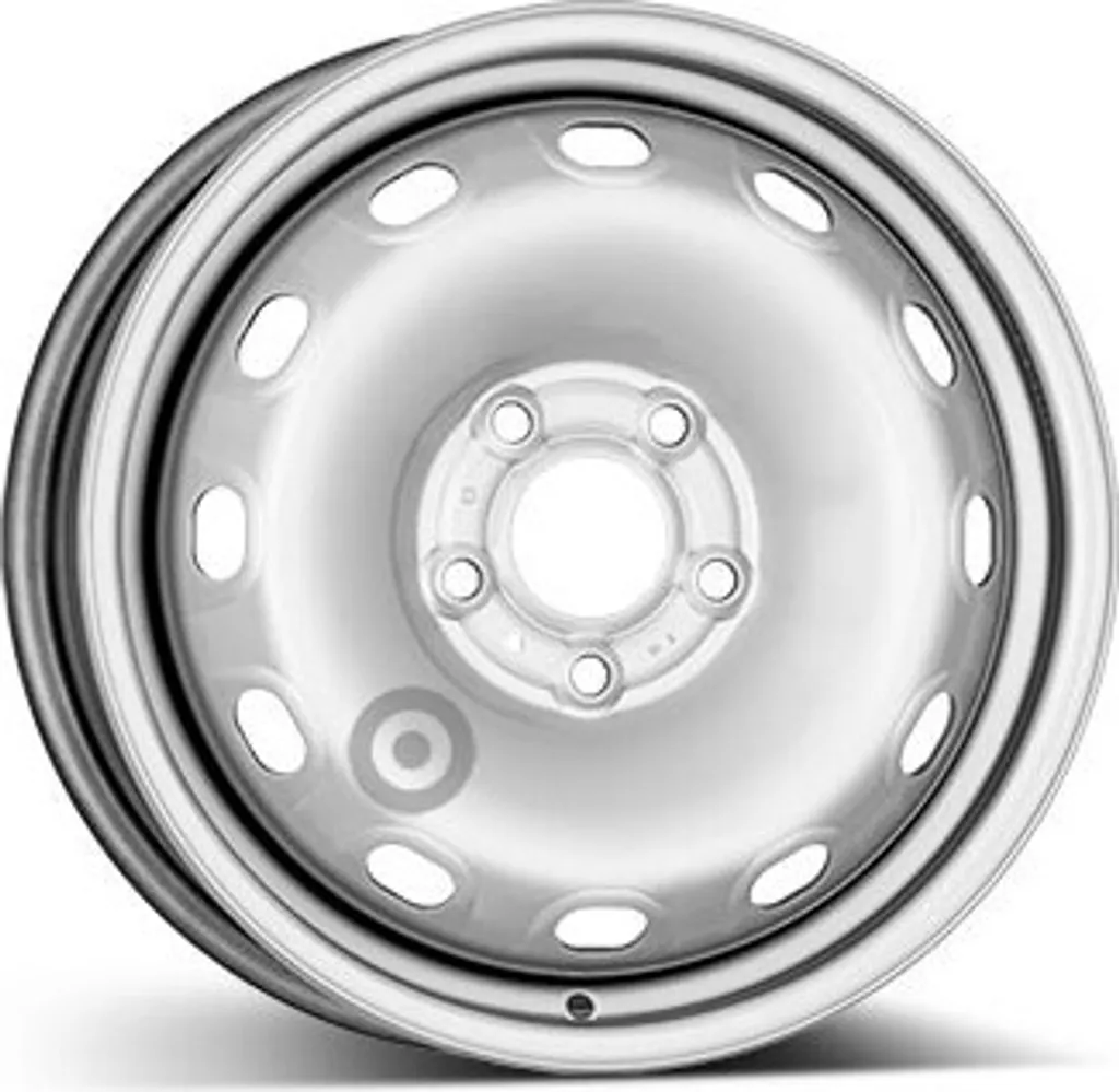 Jantes en fer ALCAR ACCIAIO 7503 6x16 5x114.3 ET 50 SILVER pour auto