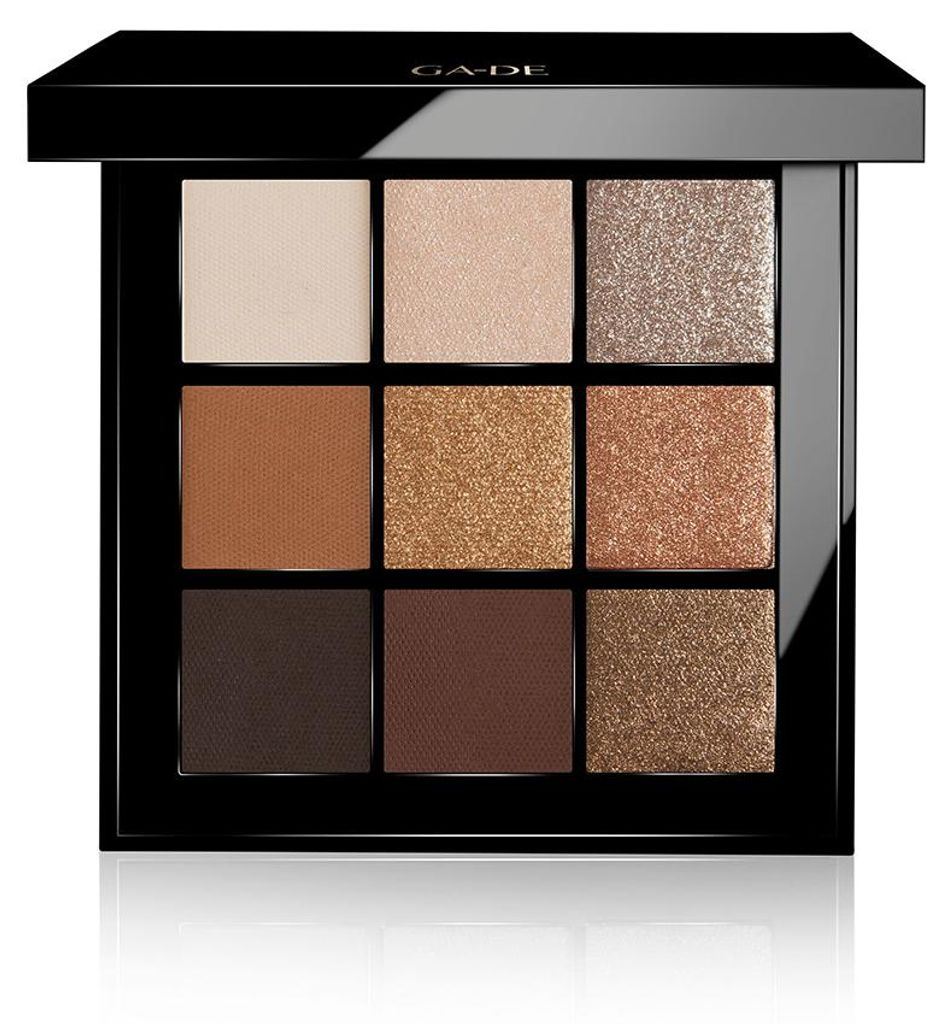 GA-DE Velveteen Eyeshadow Palette - 48 The Golden Glow Produktbild 