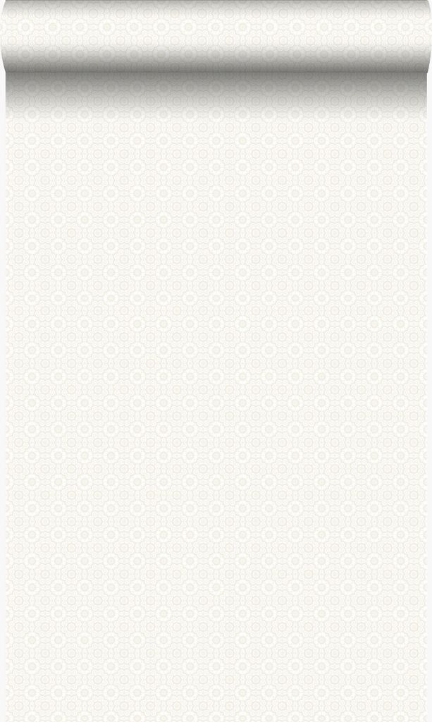 Origin Wallcoverings Tapete Spitzemotiv Silber 53 cm x 10.05 m