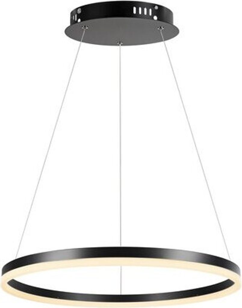 Żyrandol LED ISAURE czarno-biały 45W Odcienie bieli 3000lm Zdjęcie produktu 