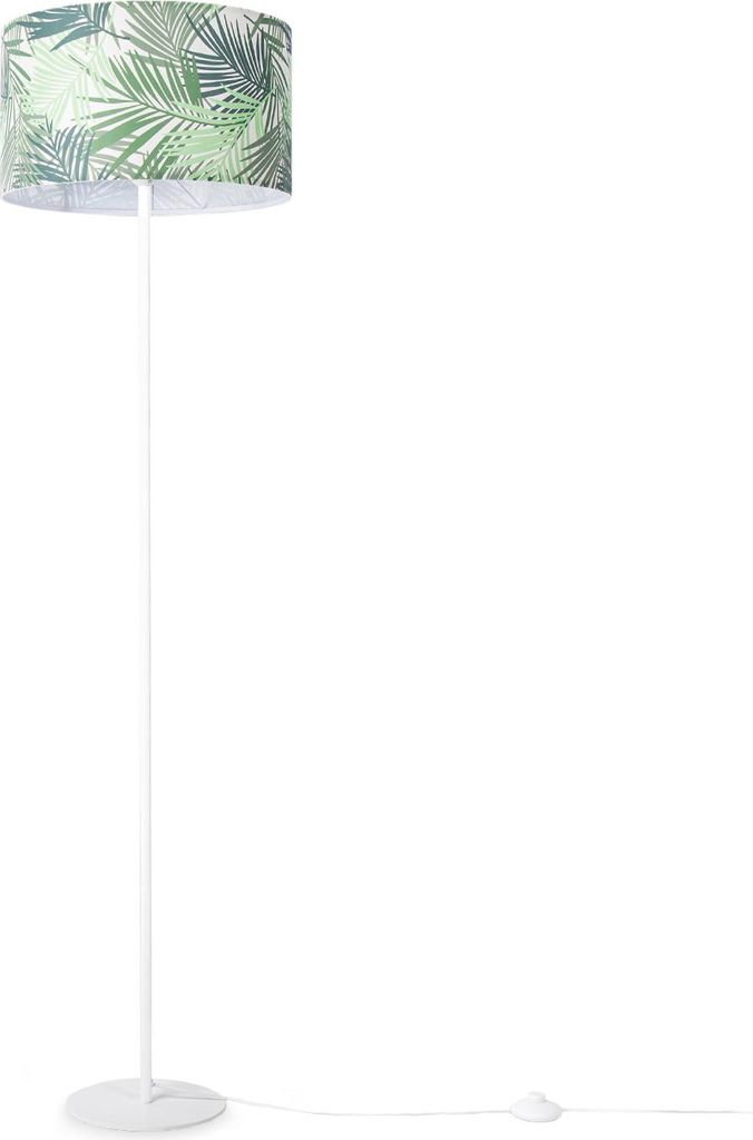 Stehleuchte Stehlampe Schlafzimmer Lampe Leselampe Deko Wohnzimmer Palme Leuchten Farbe / Größe Grün (Ø38cm)