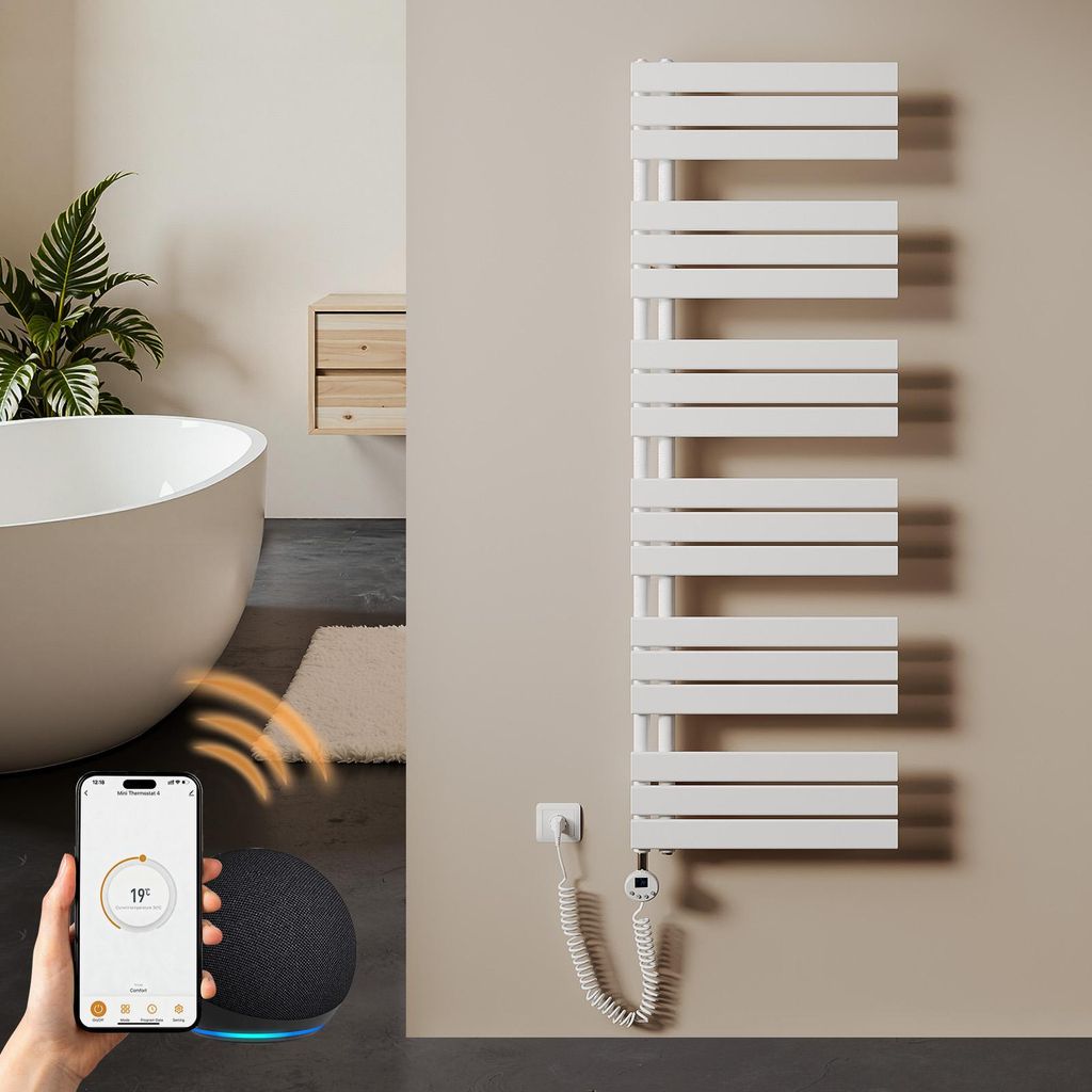 S'AFIELINA 1599x500 mm Radiateur électrique pour salle de Image du produit 