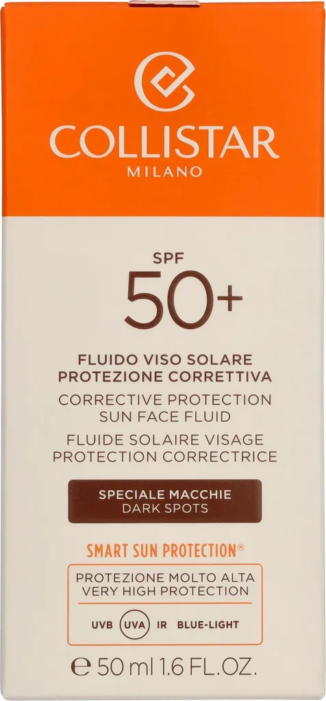 Fluide Solaire 50+ Collistar Corrective Protection : Protection et Teint - 3