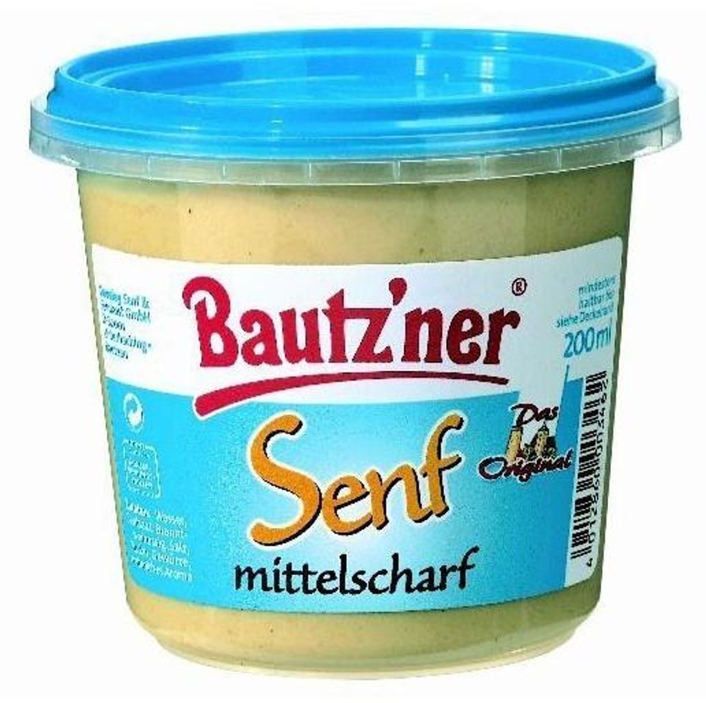 Bautzner Senf mittelscharf - 200ml Produktbild 