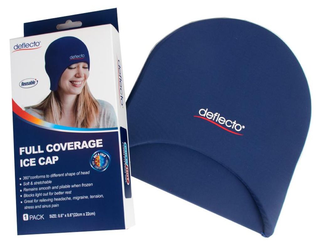 deflecto DEFCPCAP – opakovane použiteľná chladiaca čiapka Obrázok produktu 