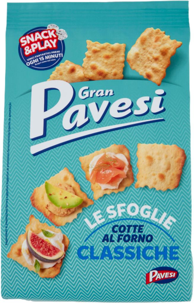Crackers Sfoglie Classiques Pavesi, 180 g Image du produit 