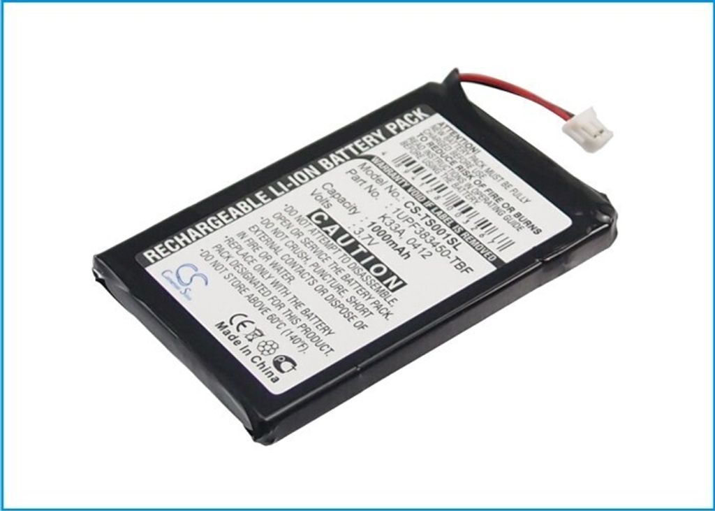 TECHTEK Akku Kompatibel mit [Toshiba] Gigabeat MES30V, Produktbild 