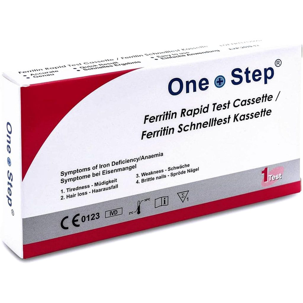 One+Step Eisenmangel Schnelltest - Komplettes Selbsttest Produktbild 