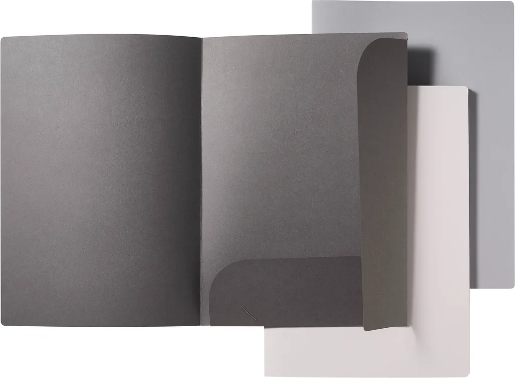 Porte-devis A4 pour présentations professionnelles VELOFLEX Grey