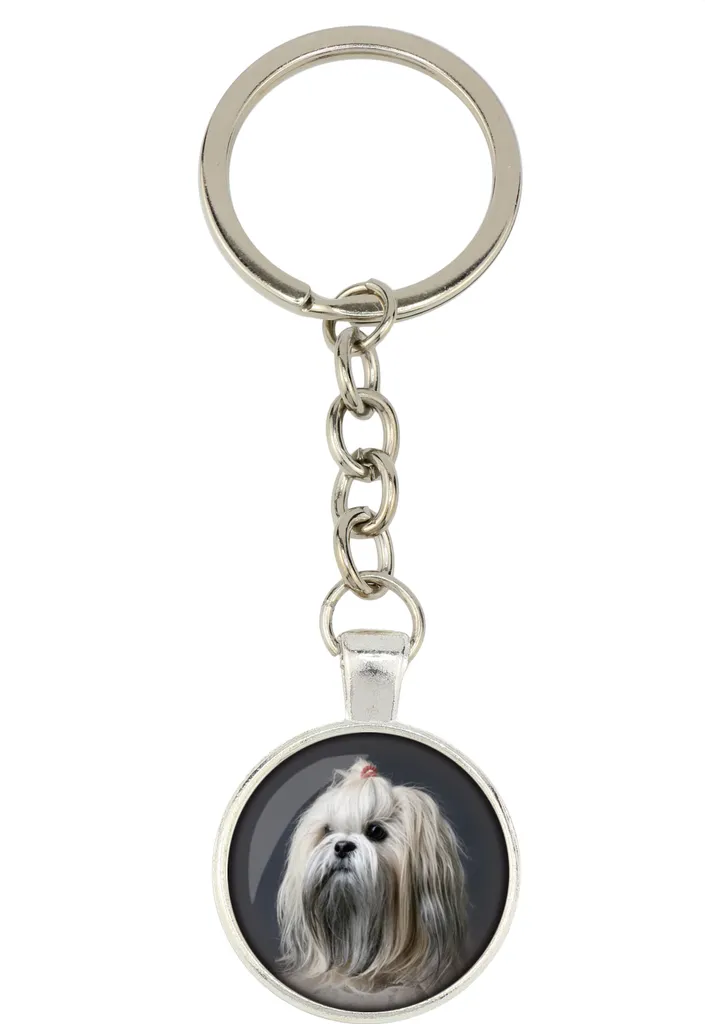 Art-Dog Portachiavi Lhasa Apso Personalizzato | Accessorio di Lusso
