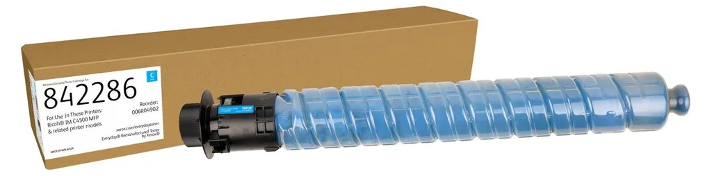 Cartouche Toner Cyan Everyday Xerox 006R04902 équivalent Ricoh 842286