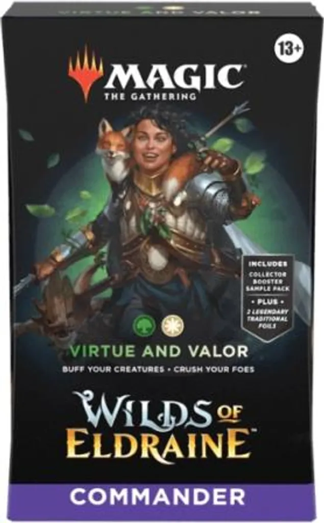 Deck Commander Le Royaume des Fées 100 Cartes Wilds of Eldraine Magic