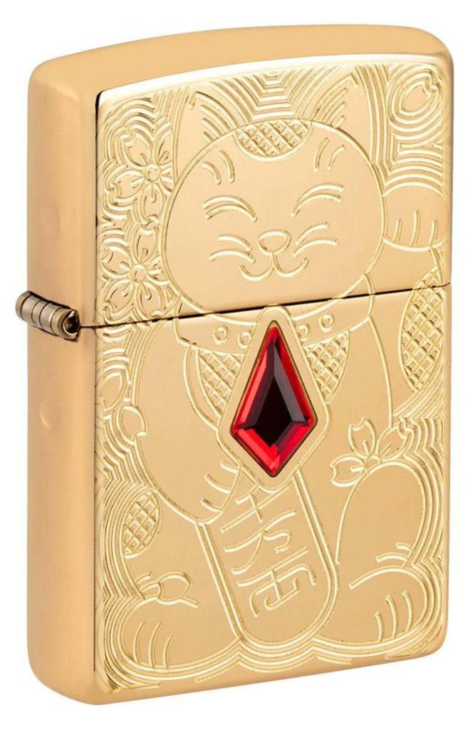 Zapaľovač Zippo 49802 Lucky Cat Viacfarebný kov Obrázok produktu 