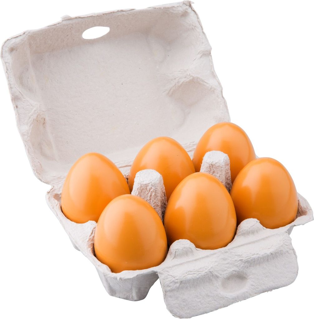 New Classic Toys, Holz-Eier 6 Stück Produktbild 
