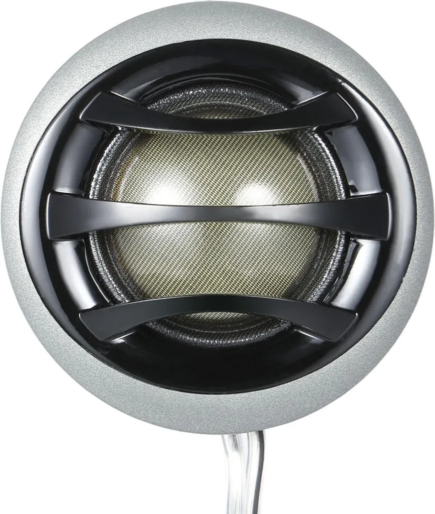 Coppia Tweeter Auto 2 Pollici 150W Cupola in Seta Alta Fedeltà Hi-Fi