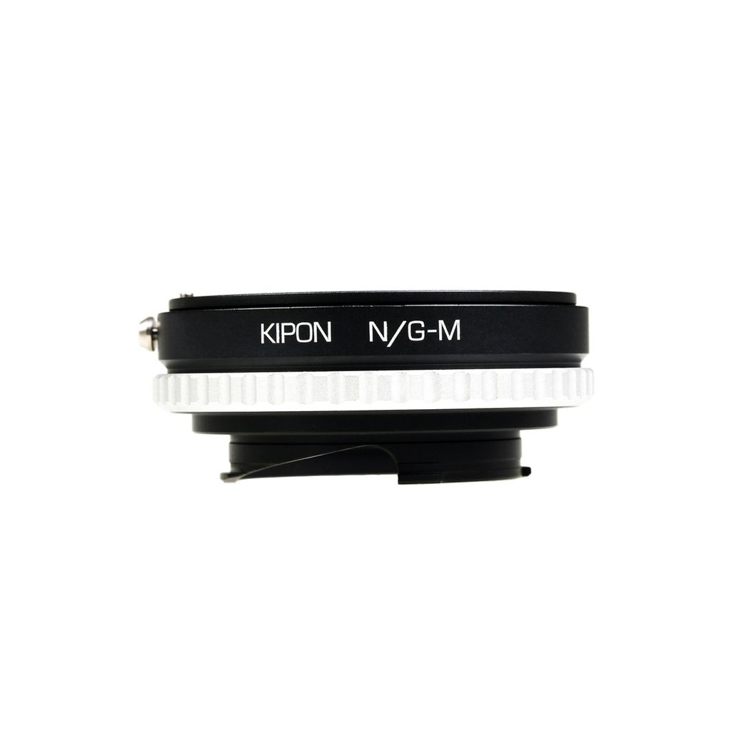 Kipon Adapter Nikon G auf Leica M mit manuellem Fokus Aluminium stabil