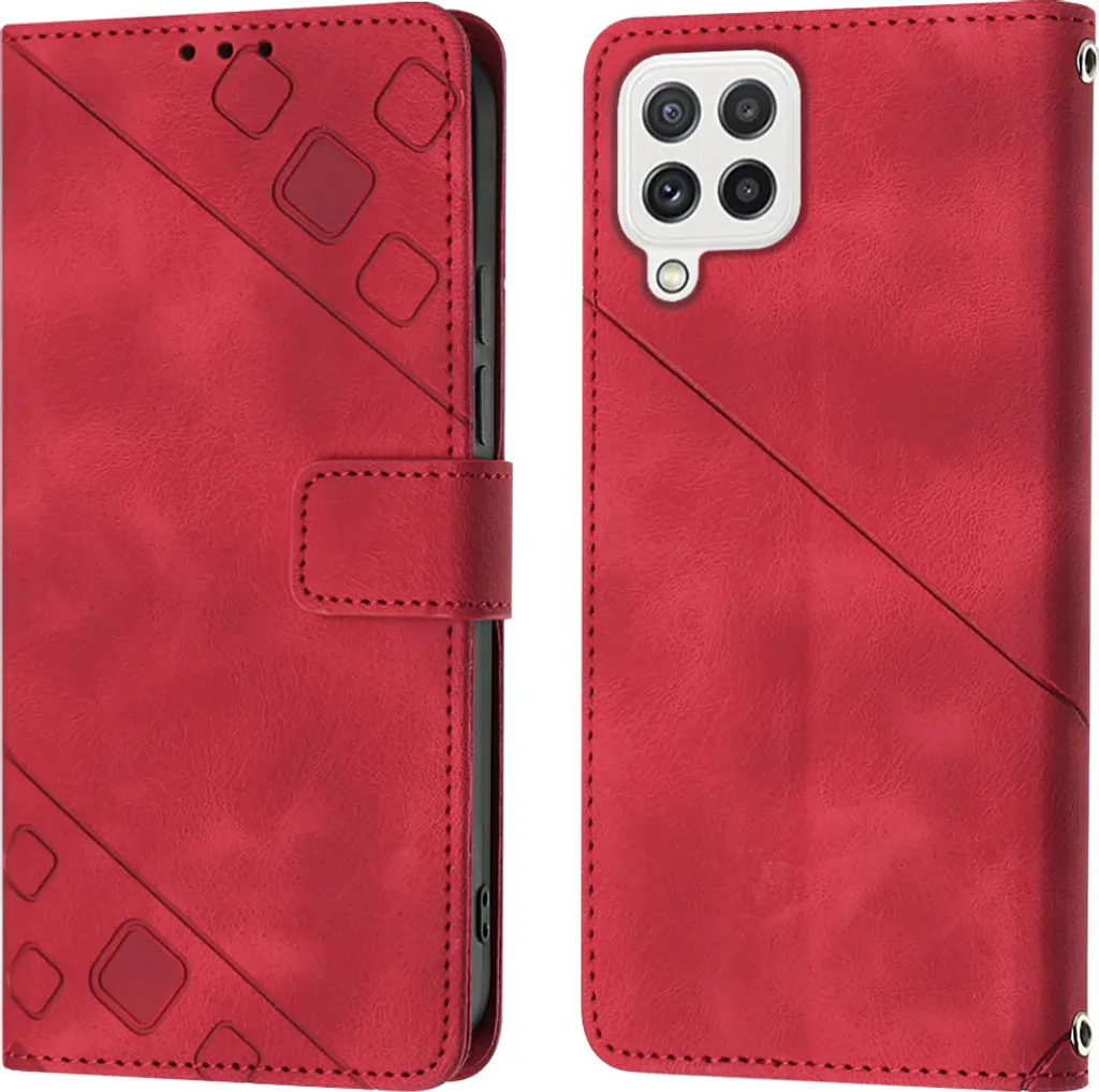 Beajew Cover per Nokia C32 Flip Custodia in Pelle PU, Cover a Libro Portafoglio,Funzione Supporto, Magnetica,Slot Schede,Protettiva Custodia Resistente Antiurto-Blu