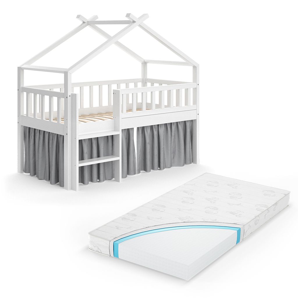 Faszinierend Hausbett Mit Matratze Bild