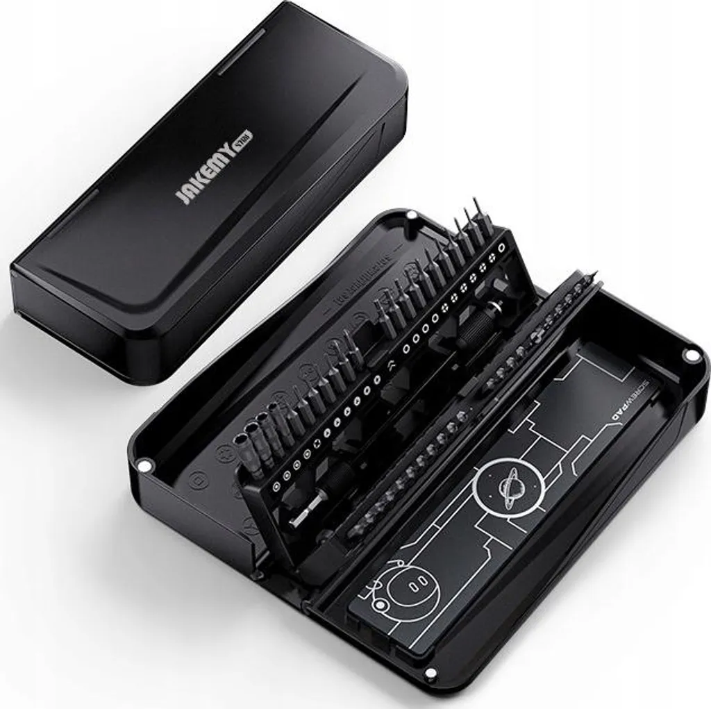 Precision Screwdriver Set Jakemy JM-8180: L'Eccellenza in 47 Pezzi