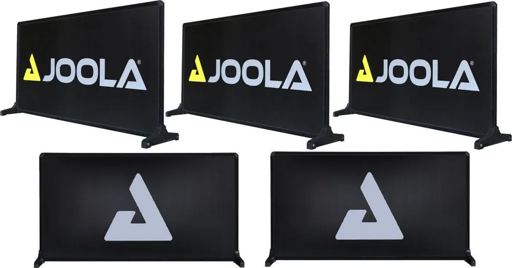 Bandeaux de remplacement pour filet de ping-pong JOOLA PRO noir x5