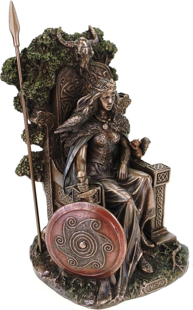 Medb von Connacht keltische Sagengöttin - bronziert by Veronese