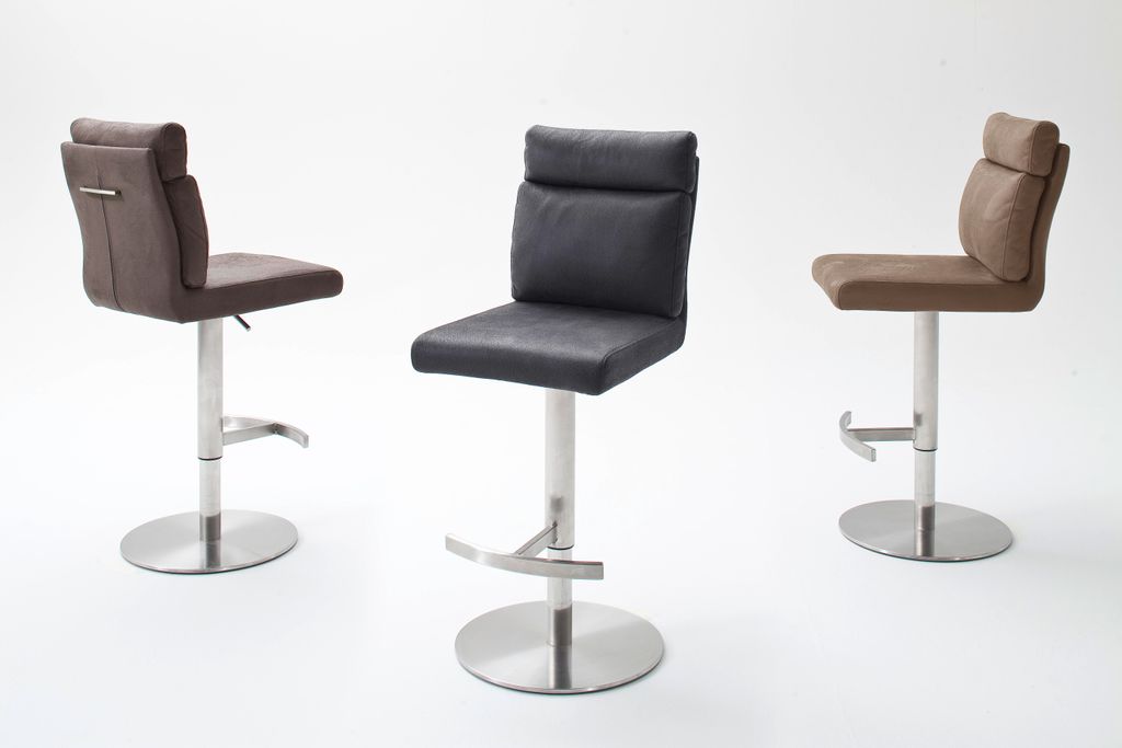 Barhocker Rabea Barstuhl,Griff Antiklook Sand