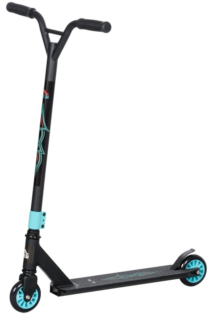 Stunt Scooter, Funscooter, Stuntscooter mit ABEC 9 Kugellagern, Kickscooter mit 100 mm Kunstleder Räder, Tretroller, Cityroller, Trick Roller für...