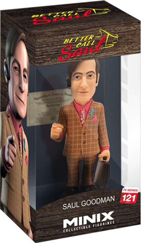 MINIX COLLECTIBLES - SAUL GOODMAN 121 - 12 cm VINYL FIGURE Immagine del prodotto 