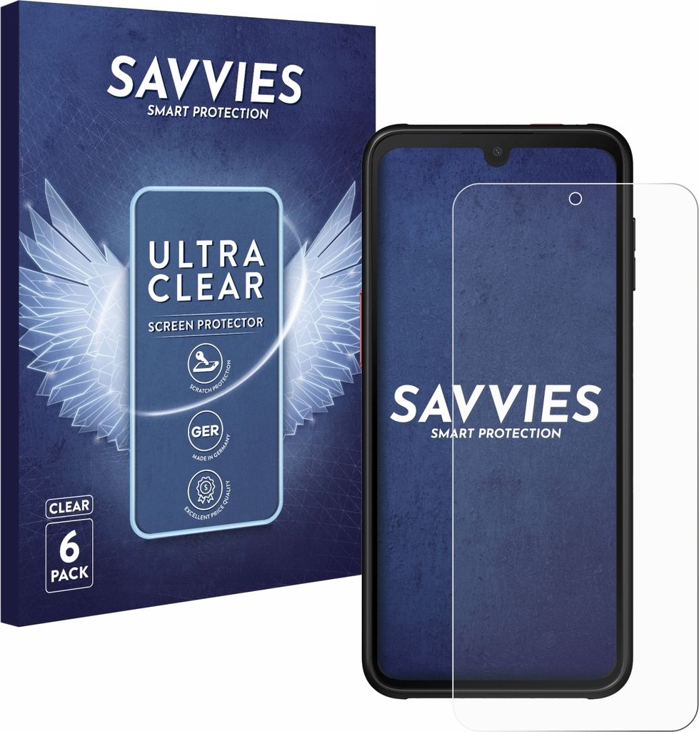 6x Für Samsung Galaxy Xcover 6 Pro Schutzfolie Savvies Displayschutz Display Schutz Folie Klar Transparent