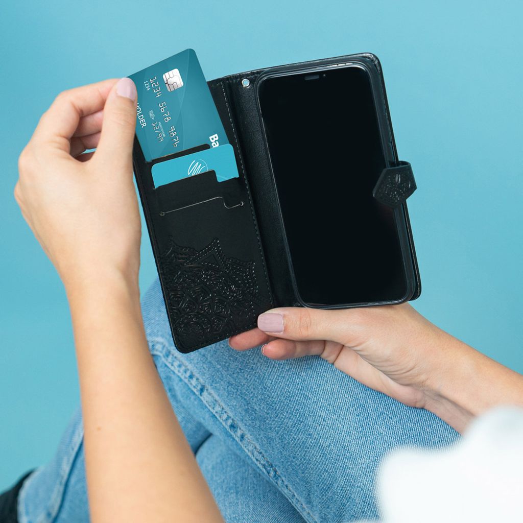 AKABEILA Leder Flip Case Für Motorola Moto Edge 30 Neo – Mit Ständer & Kartenfach