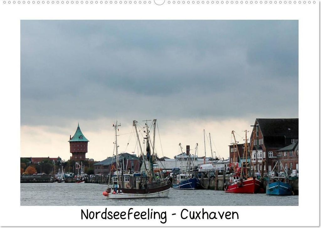 Nordseefeeling - Cuxhaven (Wandkalender 2026 DIN A2 quer), CALVENDO Monatskalender