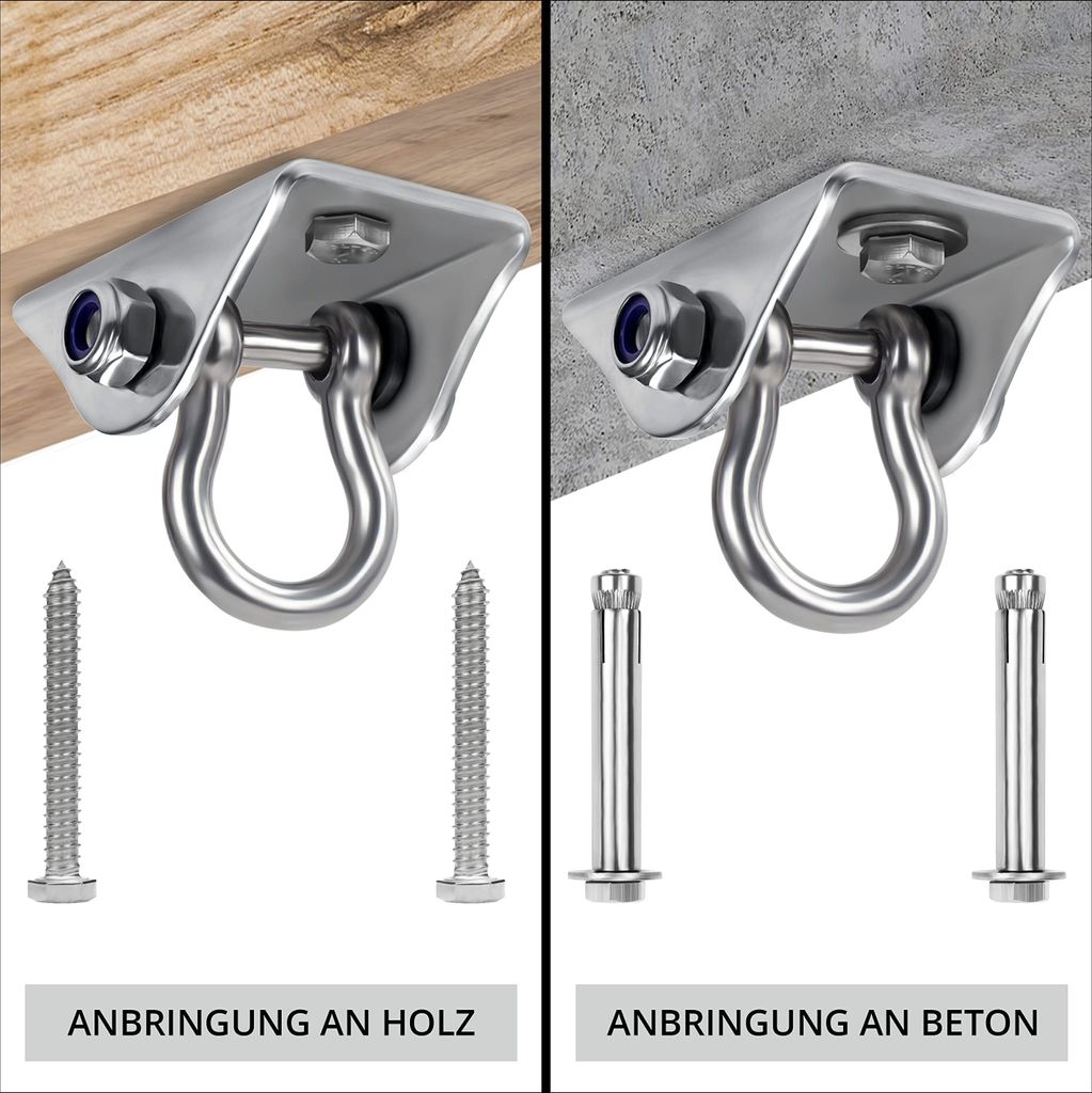Belle Vous Schwerlast Schaukel Befestigung (2 Stk) - Produktbild 4