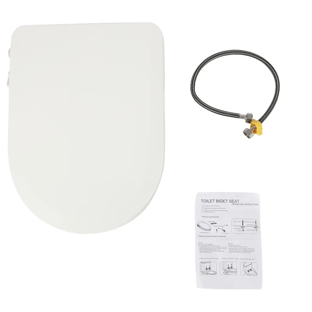 Abattant WC japonais intelligent blanc avec double jet et ergonomie Zen
