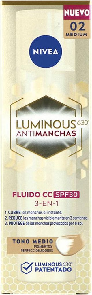 Nivea LUMINOUS CC Cream Feuchtigkeitscreme LUMINOUS 630° Medium Spf 30 40 ml