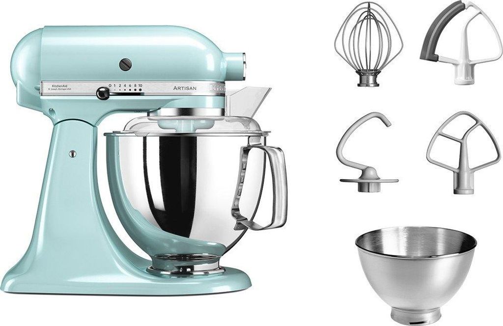 KitchenAid Artisan 5KSM175PSEIC - Ijsblauw Productafbeelding 