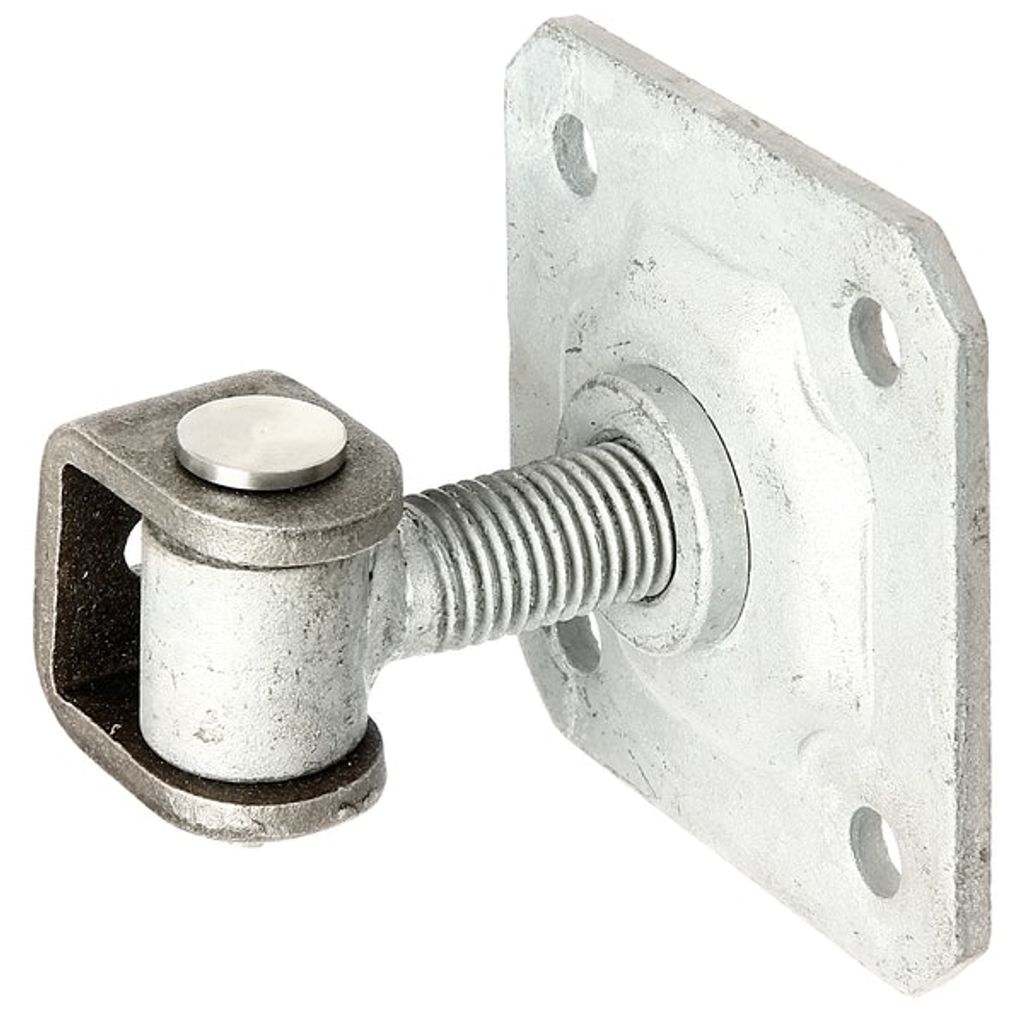 Gustav Alberts Torband 100x100x42x30mm U-Bügel Stahl roh verstellbar um 20 mm mit Platte - 418403