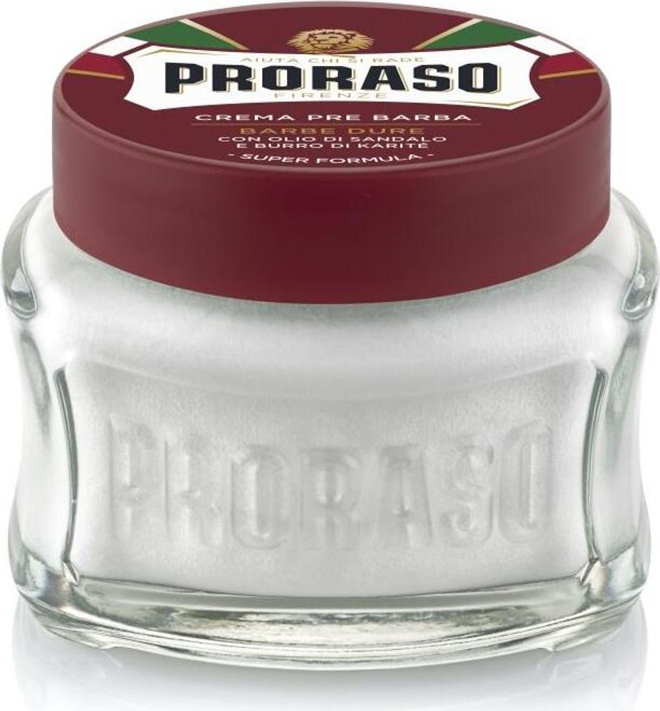 Proraso Pre-Shave Cream Coarse Beards, Rasierschaum, Produktbild 