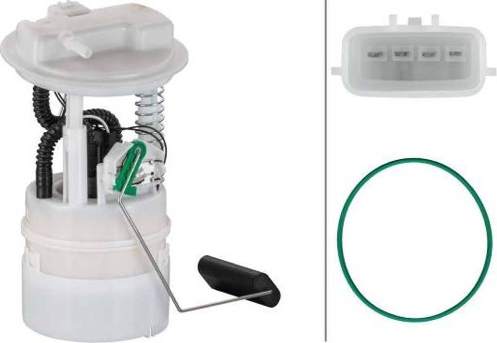 HELLA 8TF 358 106-891 Kraftstofffördereinheit OE 8200263038 kompatibel mit Clio