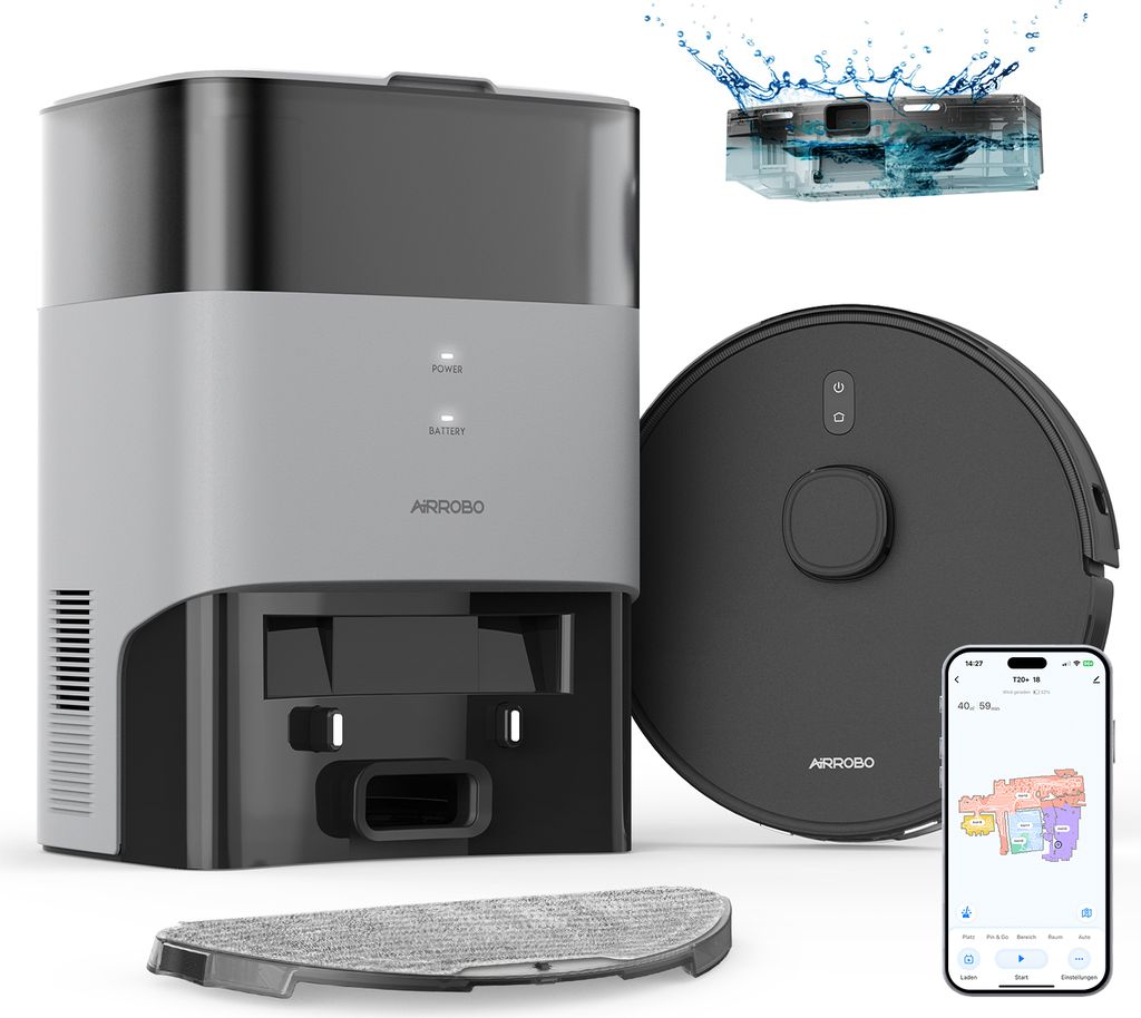 T20+ Staubsauger Roboter 3-in-1 , Saugroboter mit Produktbild 