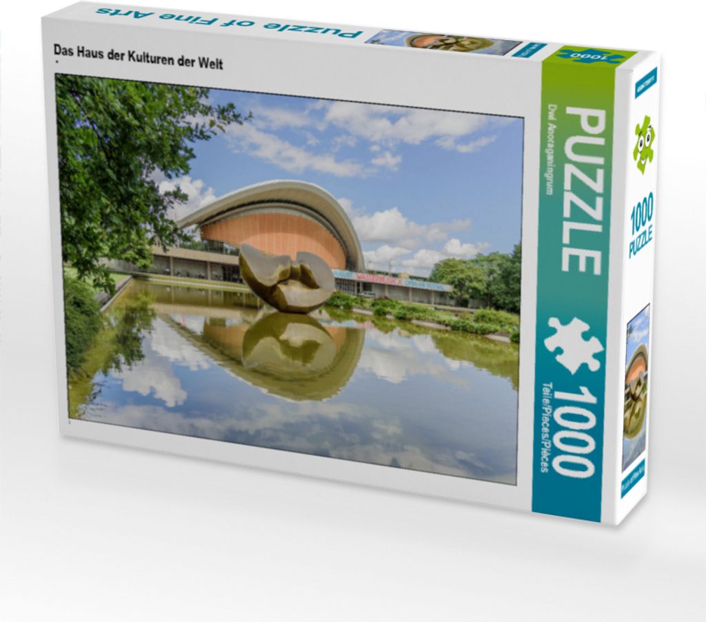 CALVENDO Puzzle Das Haus der Kulturen der Welt 1000 Teile Puzzle quer | 1000 Teile Lege-Größe 64x48cm Foto-Puzzle für glückliche Stunden