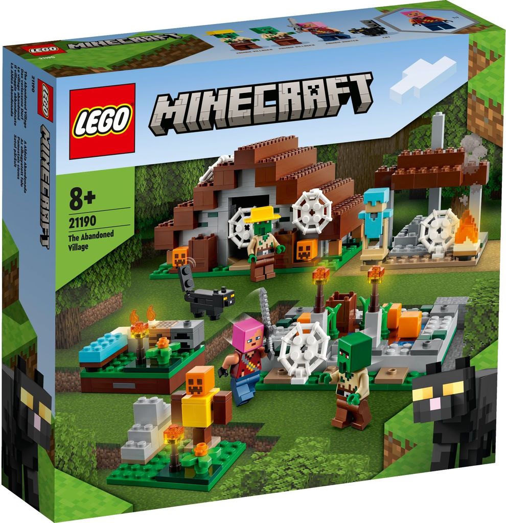Odkryj Przygody w Opuszczonej Wiosce LEGO Minecraft 21190 – Zdjęcie produktu 