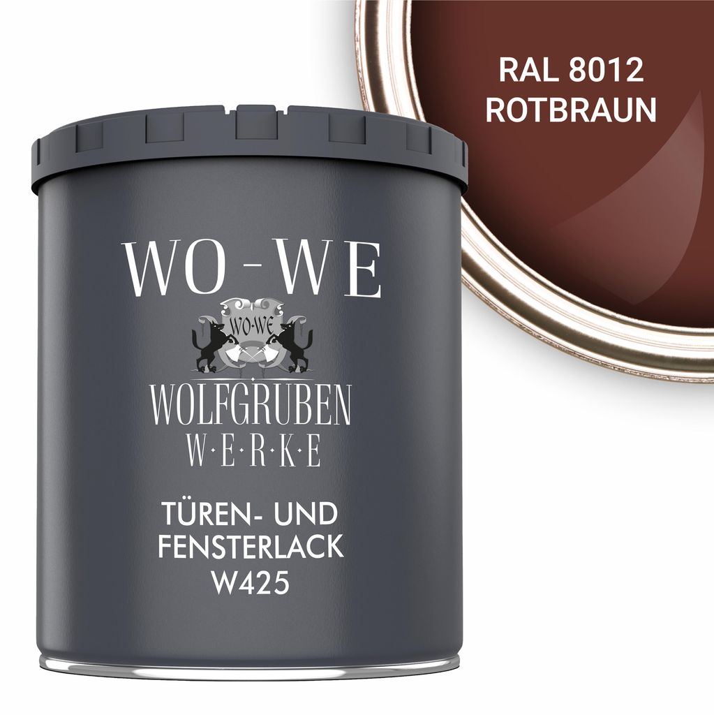 Türen und Fensterlack 3in1 Türenlack Klarlack Holzfenster Produktbild 
