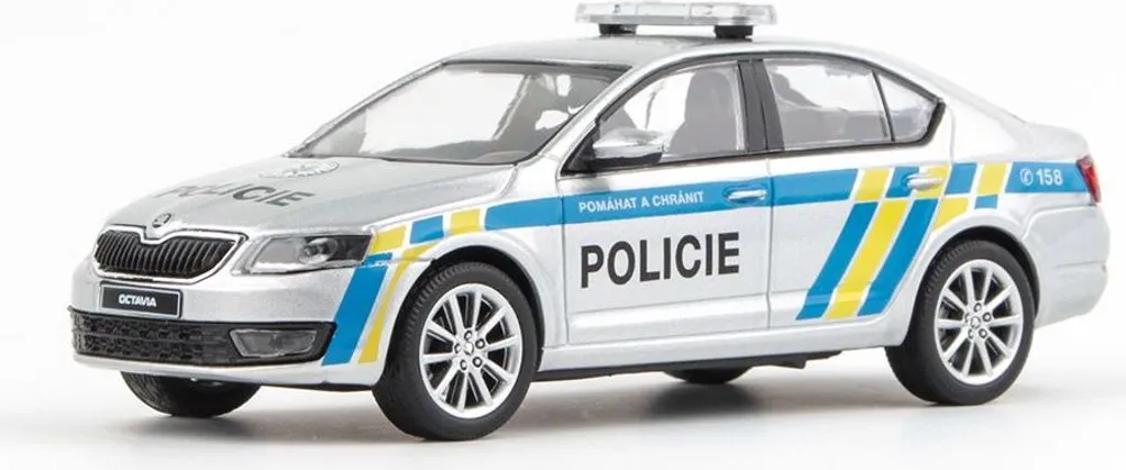 Modèle Škoda Octavia III Police 1:43 - Idéal pour Collectionneur Auto
