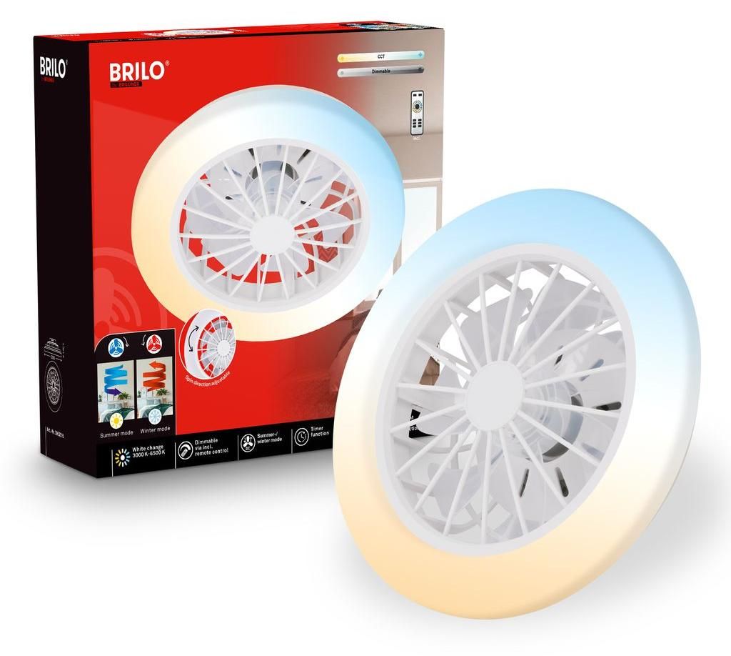 Stropní ventilátor s osvětlením Dálkové ovládání Ventilátor Obrázek produktu 