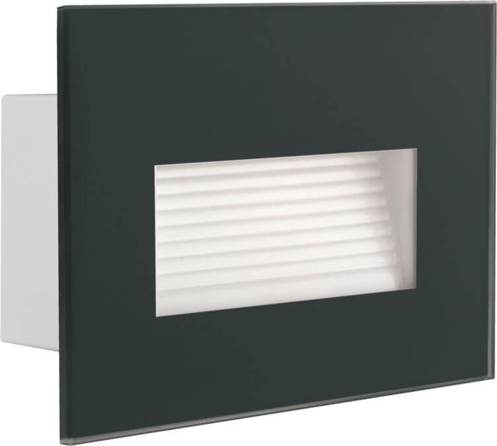 Kanlux Außenleuchte/Wandeinbau GLASI LED Graphit IP44 33695
