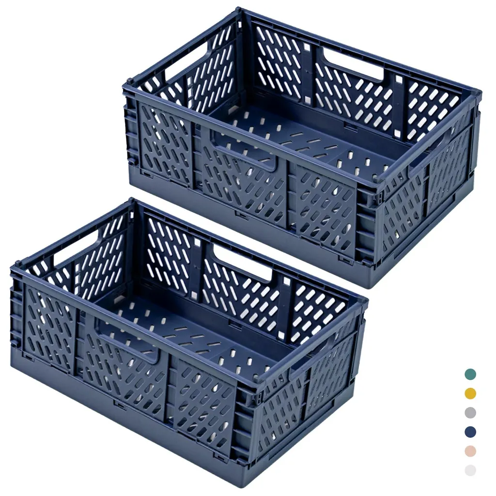 Organiseur de cuisine pliable en plastique pour placards et étagères