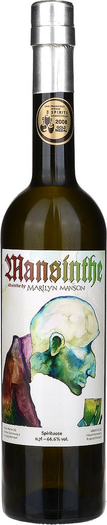 Mansinthe Absinthe 66,6% Vol. 0,7l Produktbild 
