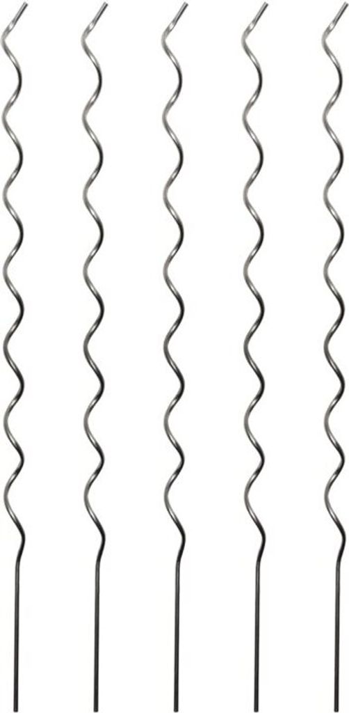 Set Tomatenspiralstab 180cm Alu, 5 Stk.